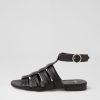 Shoes MOLLINI | Austia Black Leather Sandals