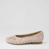 Shoes ZIERA | Carita Xf Nougat Leather Ballet Flats