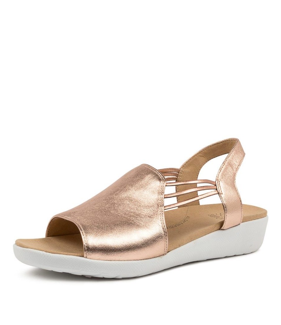 Shoes ZIERA | Udhays W Rose Gold Lea-El