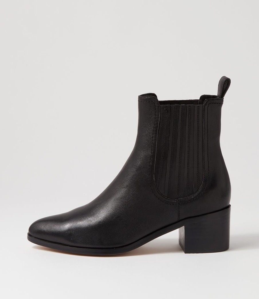 Shoes MOLLINI | Simmons Black Leather Chelsea Boots