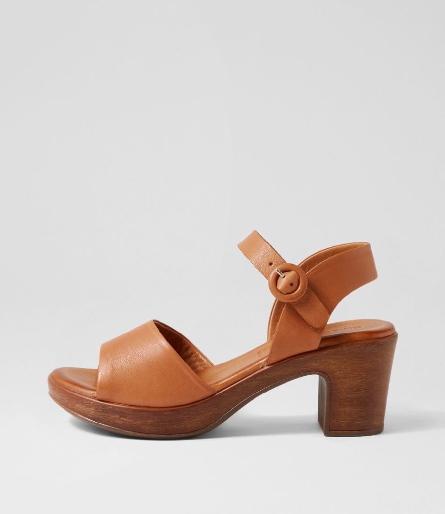 Shoes DIANA FERRARI | Blaide Tan Leather Sandals