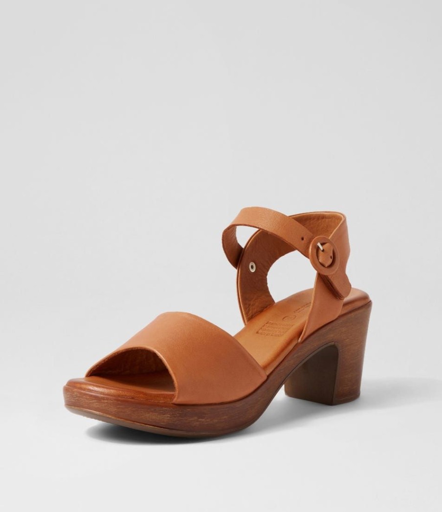 Shoes DIANA FERRARI | Blaide Tan Leather Sandals