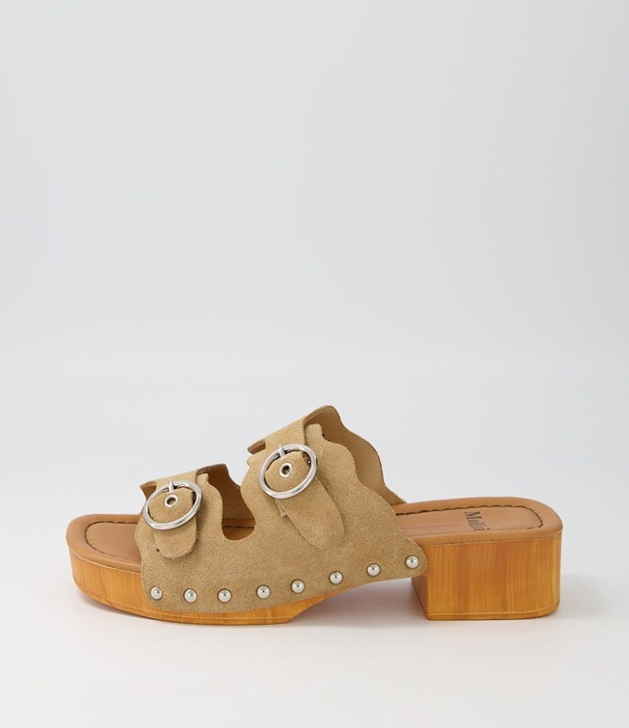 Shoes MOLLINI | Layce Camel Suede Sandals