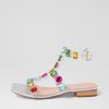 Shoes TOP END | Kosire Silver Bright Multi Sandals