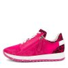 Shoes TOP END | Jayme Fuchsia Leather Sneakers