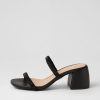 Shoes MOLLINI | Bonnii Black Jewels Leather Mules