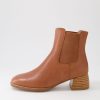 Shoes DJANGO & JULIETTE | Noyce Cognac Leather Chelsea Boots