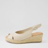 Shoes DJANGO & JULIETTE | Seif Almond Natural Rope Leather Sandals