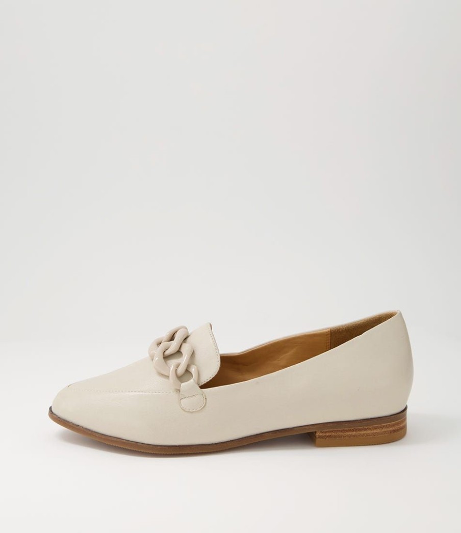 Shoes ZIERA | Olange Xw Almond Leather Loafers