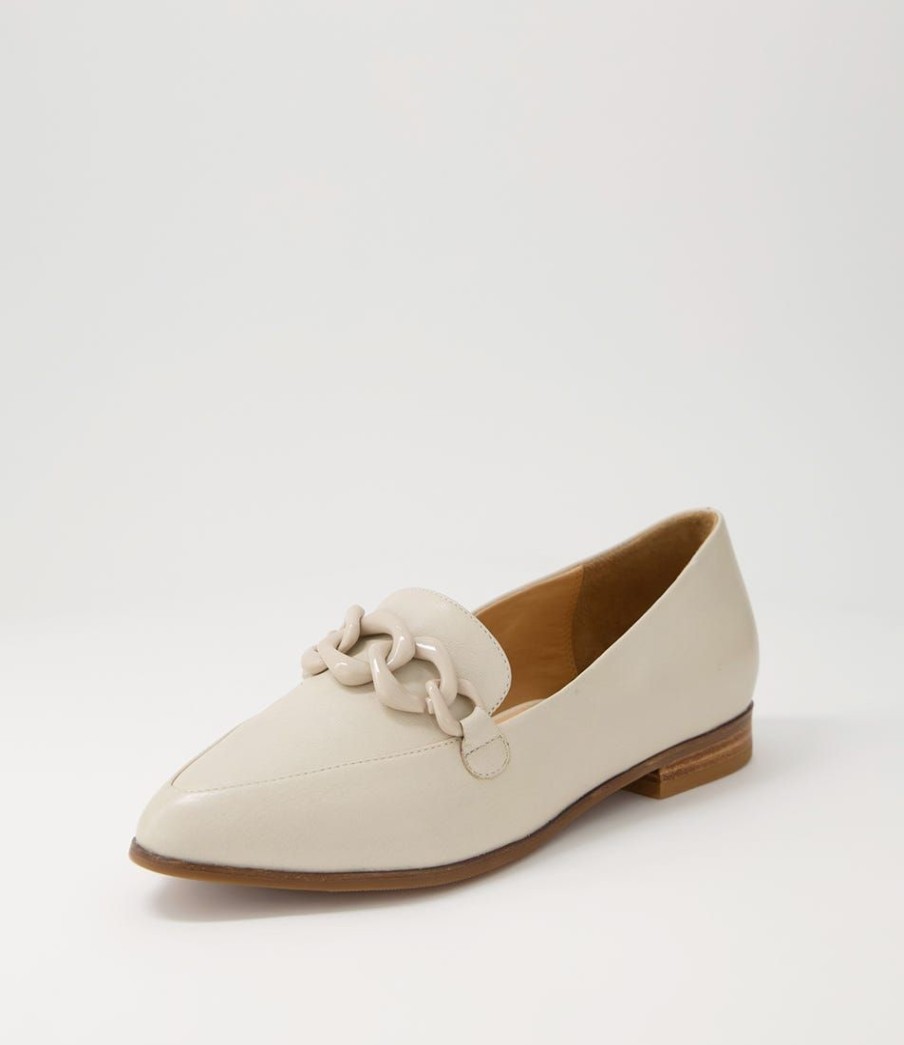 Shoes ZIERA | Olange Xw Almond Leather Loafers