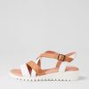 Shoes DJANGO & JULIETTE | Matedy White Dark Tan Multi Sandals