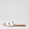 Shoes MOLLINI | Laelyn White Leather Slides