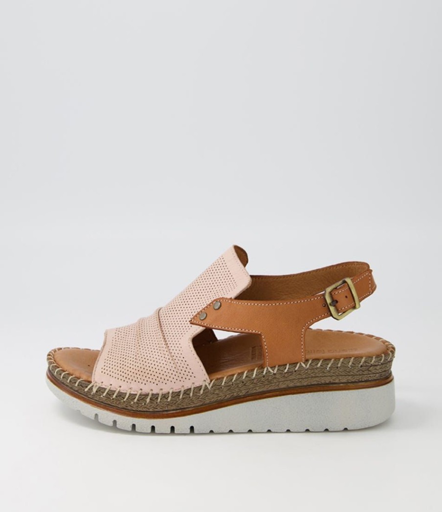 Shoes DIANA FERRARI | Iliana Nude Tan Leather Sandals