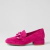 Shoes DJANGO & JULIETTE | Vivek Fuchsia Suede Heels