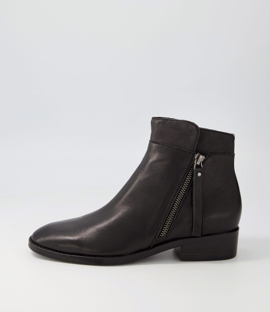 Shoes DIANA FERRARI | Bridy Black Leather Ankle Boots