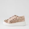 Shoes DJANGO & JULIETTE | Yarry Rose White Leather Sneakers