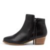 Shoes ZIERA | Vendas Xf Black Leather Ankle Boots Nh