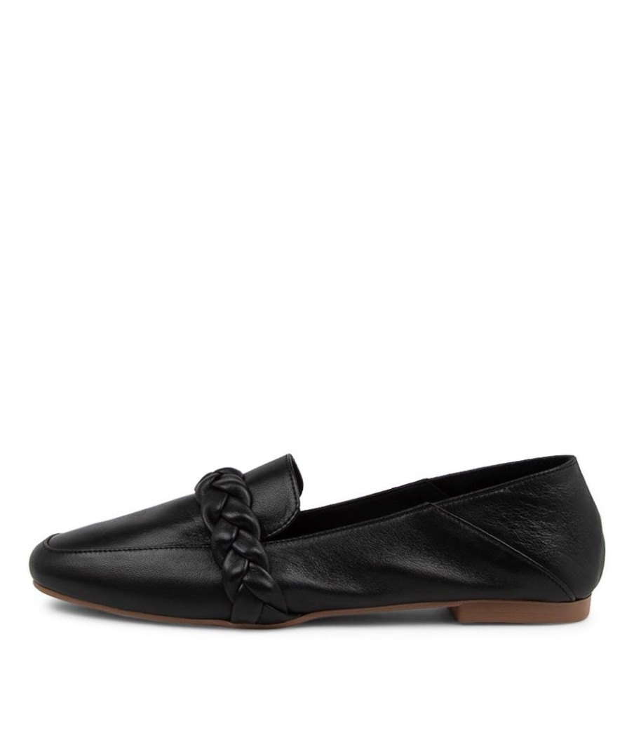 Shoes DIANA FERRARI | Nanturm Black Leather Loafers