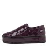 Shoes DJANGO & JULIETTE | Gustave Aubergine Patent Leather Slip Ons