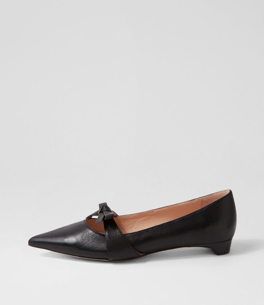 Shoes DIANA FERRARI | Dulcie Black Leather Loafers