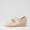 Shoes DJANGO & JULIETTE | Malkie Nude Weave Leather Sandals