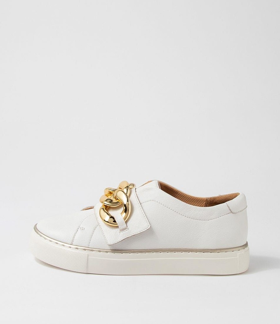 Shoes ZIERA | Pelman Xf White Leather Sneakers