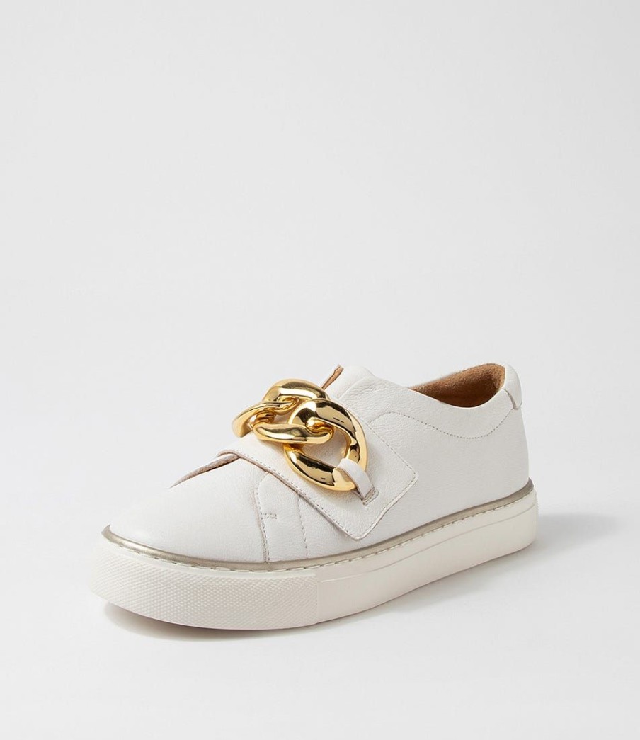 Shoes ZIERA | Pelman Xf White Leather Sneakers