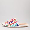 Shoes DJANGO & JULIETTE | Baran Bright Multi Fabric Slides