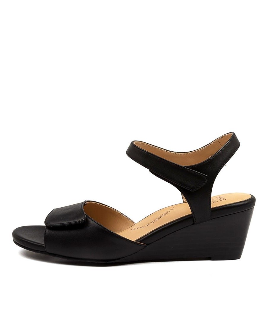 Shoes ZIERA | Keiko W Black Leather