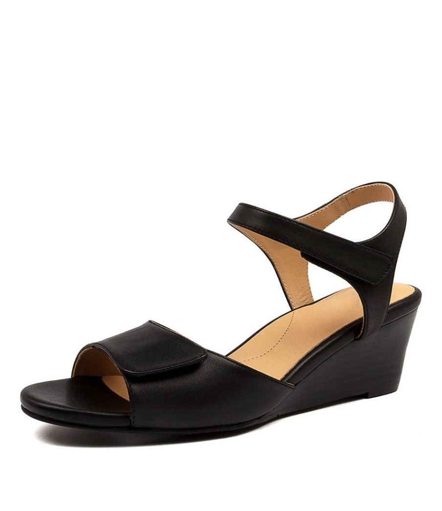 Shoes ZIERA | Keiko W Black Leather