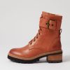 Shoes EOS | Line Brandy Leather Lace Up Boots