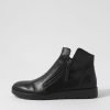 Shoes ZIERA | Mohme W Black Leather Ankle Boots