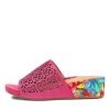 Shoes ZIERA | Mehmet W Fuchsia Leather Sandals