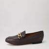 Shoes MOLLINI | Goose Choc Leather Loafers