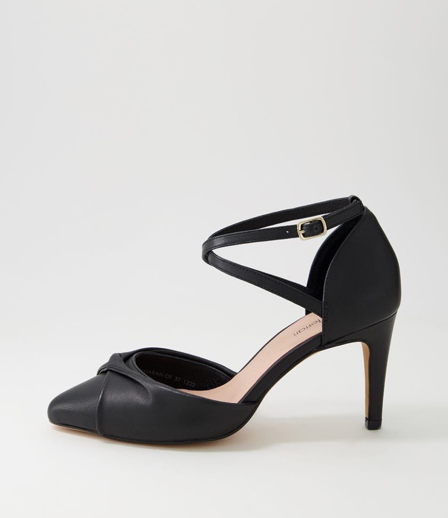 Shoes DIANA FERRARI | Tamarah Black Leather Heels