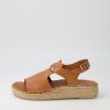 Shoes DIANA FERRARI | Jelong Tan Leather Espadrilles