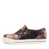 Shoes ZIERA | Ambera W Antique Floral Leather Sneakers