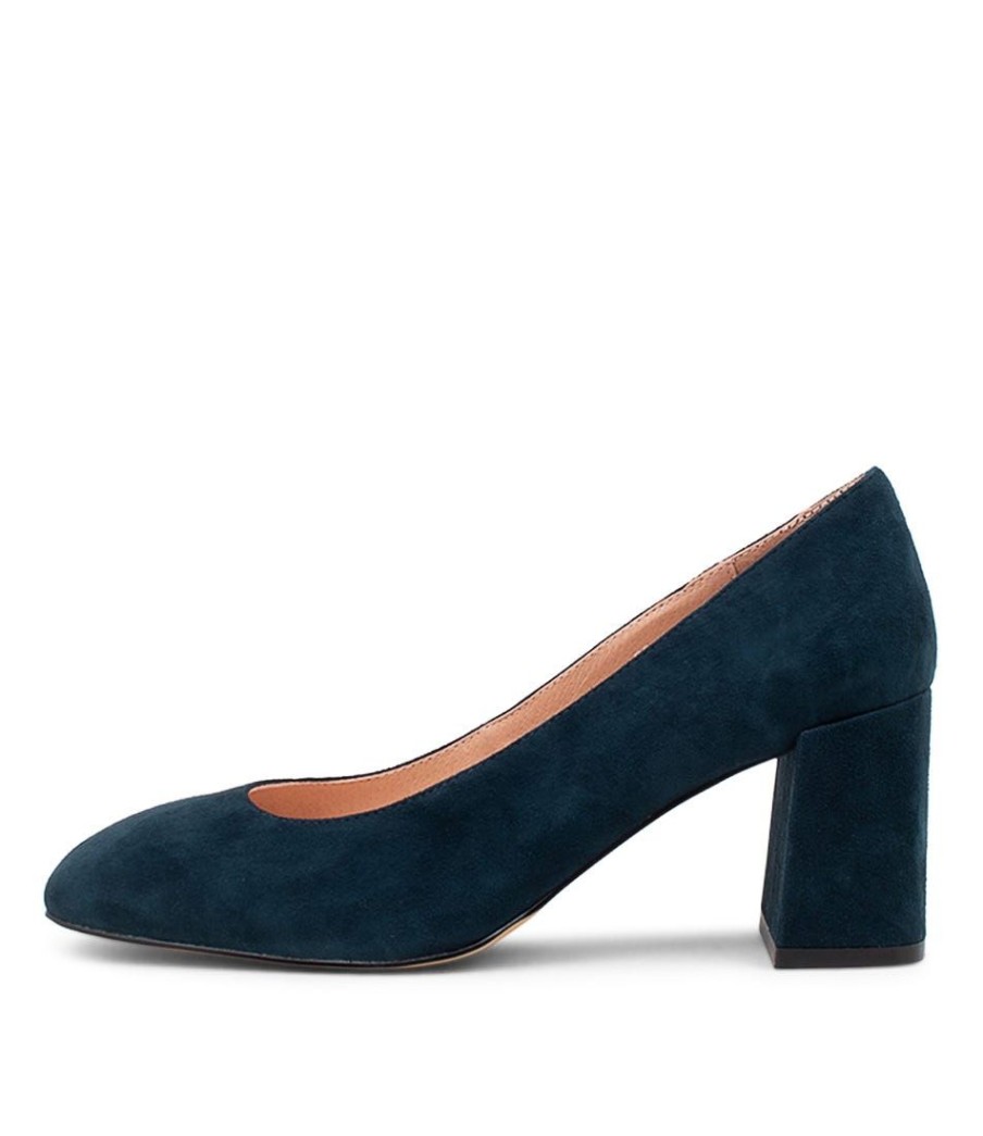 Shoes MOLLINI | Ted Navy Suede Pump Heels