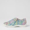 Shoes ZIERA | Wemmer Xf Blue Multi White Leather Sneakers