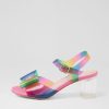 Shoes DJANGO & JULIETTE | Sadayo Dazzle Clear Vinylite Sandals