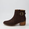 Shoes ZIERA | Elek Xf Choc Tumble Nubuck Ankle Boots