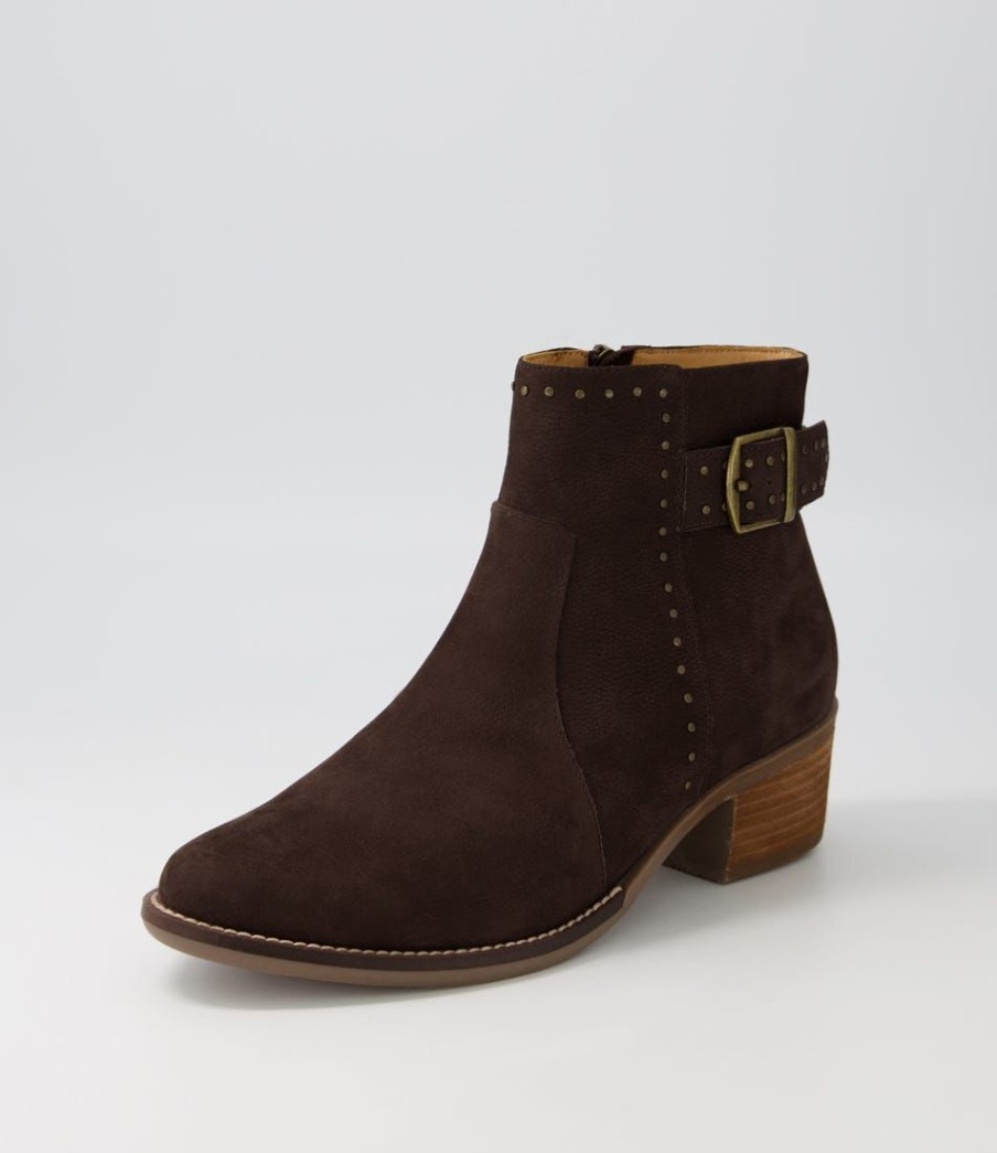 Shoes ZIERA | Elek Xf Choc Tumble Nubuck Ankle Boots