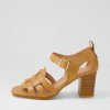 Shoes DJANGO & JULIETTE | Hayat Dark Tan Leather Sandals