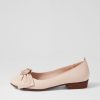 Shoes DJANGO & JULIETTE | Dell Dusty Pink Leather Ballet Flats