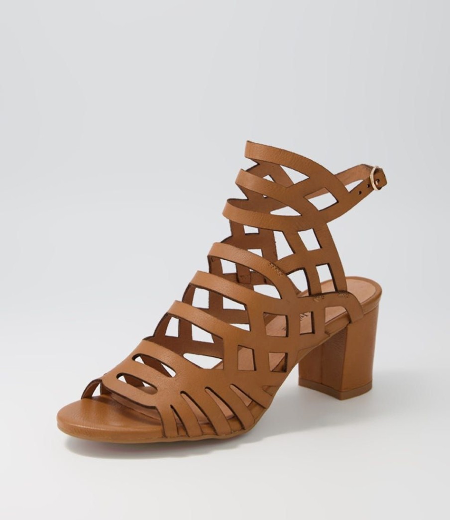 Shoes DJANGO & JULIETTE | Ebenezer Tan Leather Sandals