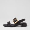 Shoes EOS | Tegean Onyx Leather Sandals