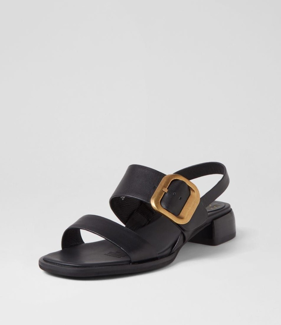 Shoes EOS | Tegean Onyx Leather Sandals