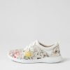 Shoes ZIERA | Fox Xf White Fields Leather Sneakers