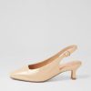 Shoes ZIERA | Oviedos Xw Gold Shimmer Leather Heels