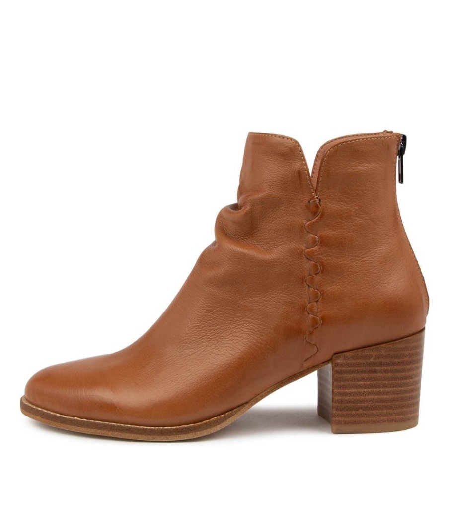 Shoes DJANGO & JULIETTE | Millie Dk Tan Leather